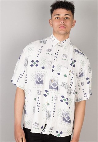 VINTAGE PATTERN SHIRT PTS252