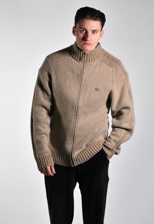 VINTAGE 1990S ELLESSE FULL ZIP JUMPER