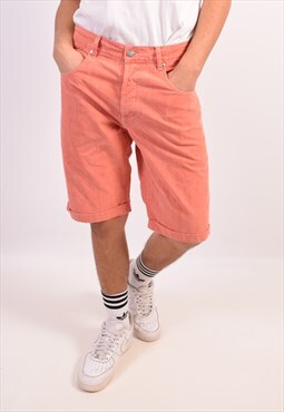 Vintage Lacoste Denim Shorts Pink