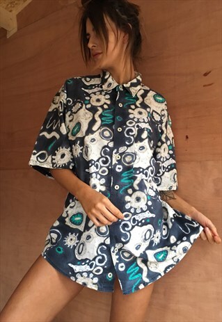 OVERSIZED RETRO 90S 80S VINTAGE UNISEX FESTIVAL SHIRT