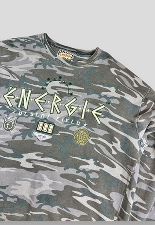 VINTAGE ENERGIE CAMO SWEATSHIRT 