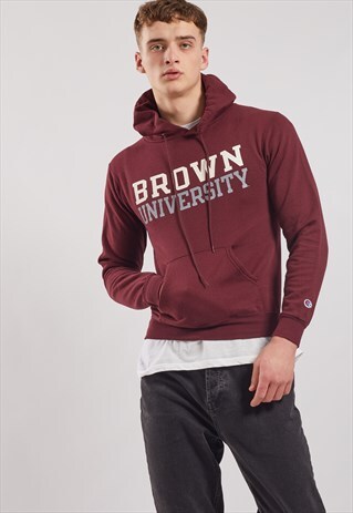 VINTAGE CHAMPION BROWN UNIVERSITY HOODIE