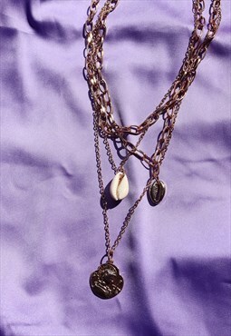 Layered BEACH Necklace