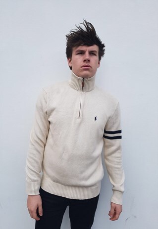 VINTAGE RALPH LAUREN 1/4 ZIP SWEATSHIRT