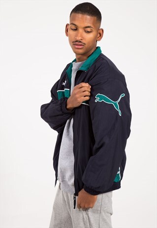 VINTAGE 90S PUMA SHELL JACKET / S8915