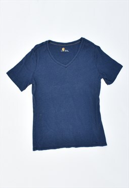 Vintage 90's Carhartt T-Shirt Top Navy Blue