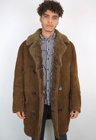 VINTAGE 90'S SHEARLING JACKET