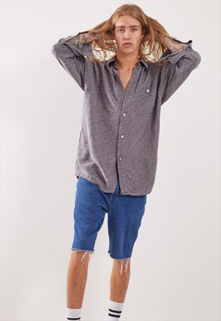 VINTAGE PATTERNED FESTIVAL LONG SLEEVE SHIRT