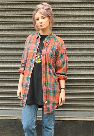 VINTAGE 90'S RALPH LAUREN CHECKED SHIRT