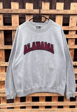 Vintage starter Alabama grey embroidered sweatshirt medium 