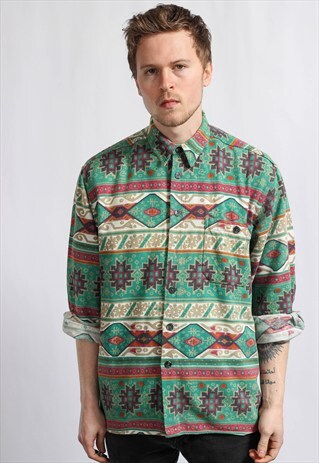 VINTAGE AZTEC NAVAJO SHIRT