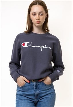 90s Vintage Champion Grey Logo Sweatshirt 19241