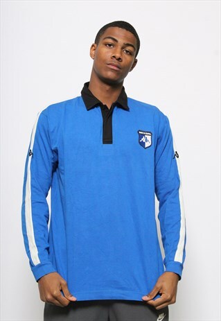 VINTAGE ROBE DI KAPPA LONG SLEEVE POLO SHIRT