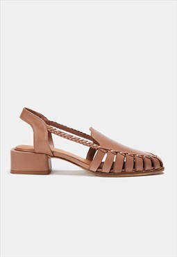 Naguisa Udo Sandals - Brown