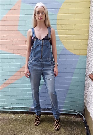 DENIM ALL-IN-ONE DUNGAREES OVERALLS