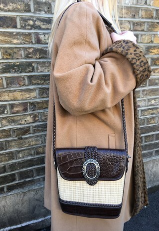 VINTAGE WICKER BAG