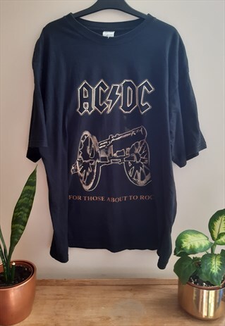 VINTAGE AC DC 90S BAND T-SHIRT
