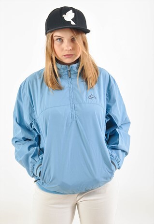 VINTAGE 90S WINDBREAKER OVERHEAD JACKET