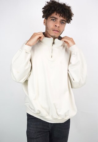 VINTAGE 90'S 1/4 ZIP BOSS SWEATSHIRT