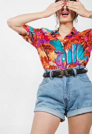 80s outfits with shorts