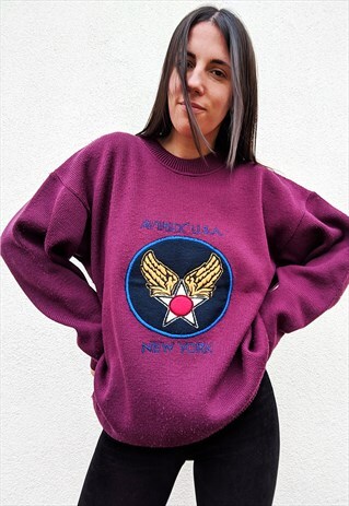AVIREX VINTAGE KNIT JUMPER