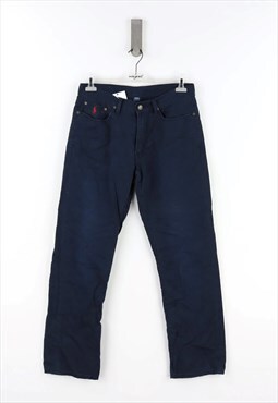 Polo By Ralph Lauren High Waist Jeans in Blue - 48