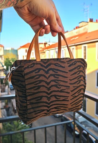 90S VINTAGE RARE NOS ANIMALIER MINI FENDI BAG