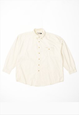 Vintage Lee Denim Shirt Off White
