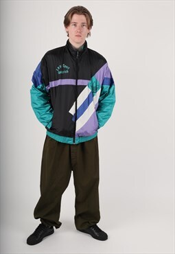 90s Adidas shell suit track top windbreaker jacket 
