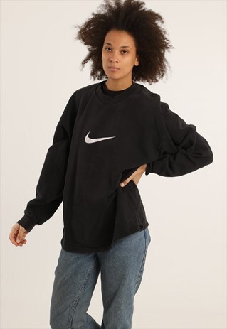 VINTAGE NIKE EMBROIDERED LOGO SWEATSHIRT