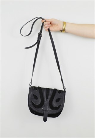 SUEDE SHOULDER BAG