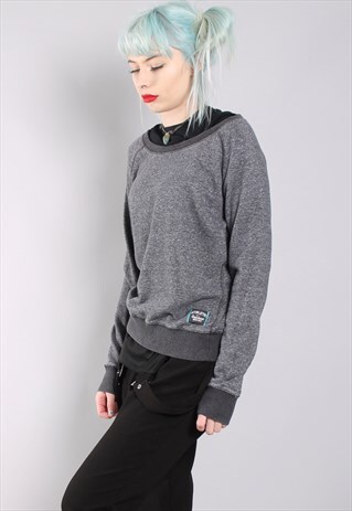 VINTAGE NIKE SWEATSHIRT JUMPER GREY