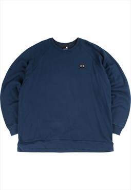 Vintage  Umbro Sweatshirt Crewneck Heavyweight Navy Blue