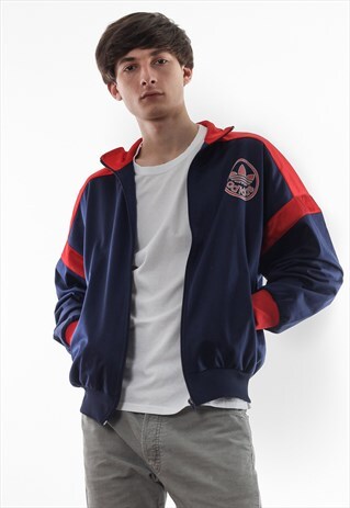 adidas originals tracksuit navy