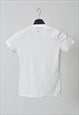 VINTAGE 90S ADIDAS T-SHIRT IN WHITE