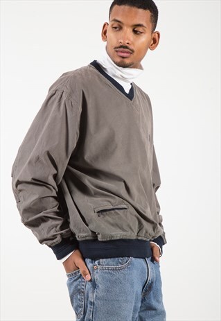 RETRO 90'S NAUTICA V-NECK PULLOVER JACKET/ S1783