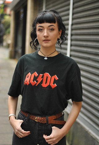 VINTAGE AC/DC BAND TEE