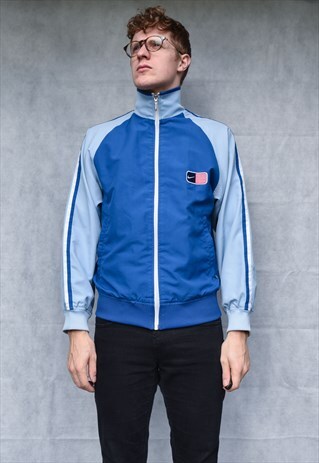 VINTAGE NIKE USA TRACK TOP SIZE S