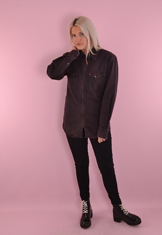 LEVI'S DENIM ZIP SHIRT GRL1596