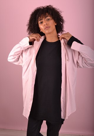 PINK RALPH LAUREN STRIPED SHIRT GRL3444