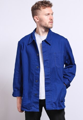 VINTAGE CHORE JACKET WORKER JACKET