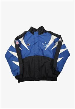 Vintage 90s Dallas Cowboys Apex One Jacket Blue/Black XL