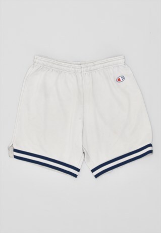 VINTAGE 90'S CHAMPION SPORT SHORTS OFF WHITE