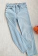 LIGHT BLUE SLIM FIT WEDGIE STRAIGHT LEVI JEANS