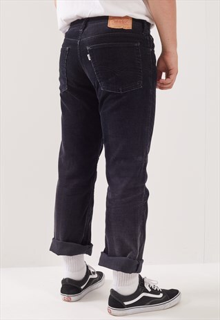 VINTAGE LEVI'S 517 STRAIGHT LEG CORDUROY TROUSERS