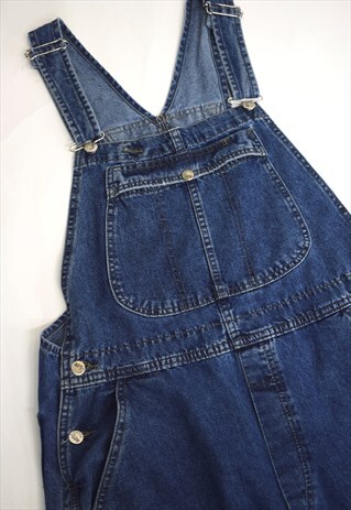 VINTAGE 90S LEE BLUE DENIM DUNGAREES