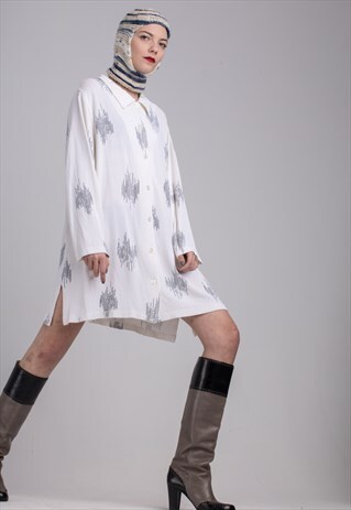 VINTAGE MINIMAL DRESS SHIRT