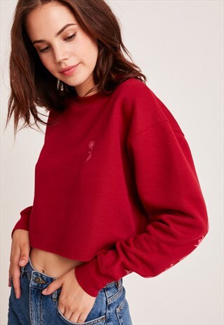 SUBDUED FOREVER & ROSE SWEATSHIRT