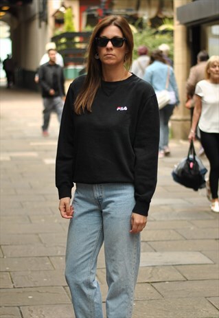 VINTAGE 90S FILA SPELL OUT SWEATER