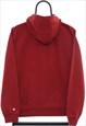 VINTAGE CHAMPION SPELLOUT MAROON HOODIE MENS